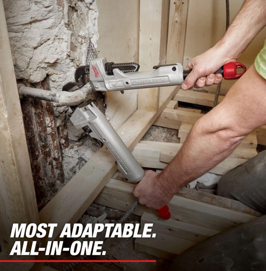 Milwaukee 48-22-7318 Llave de tubo de tramposo ajustable de aluminio