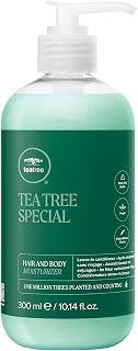 Tea Tree Multi-Use Leave-In Conditioner, Body Lotion & After-Shave Cream – Hydrates Hair & Skin for All Types