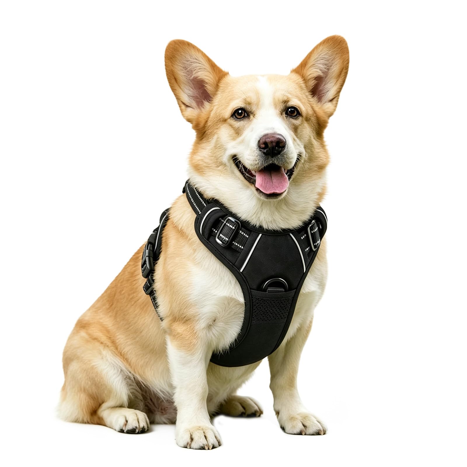 Hundegeschirr, bequem, atmungsaktiv, verstellbar