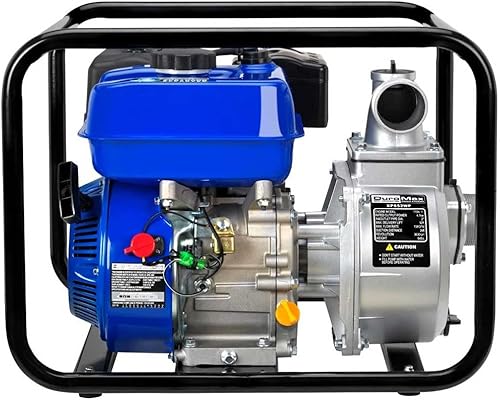 Miniatura 2 de Motobomba de agua portátil XP652WP de DuroMax diámetro de succión de 2pulgadas 7caballos de fuerza válvula sobre la cabeza 4tiempos 158galones por