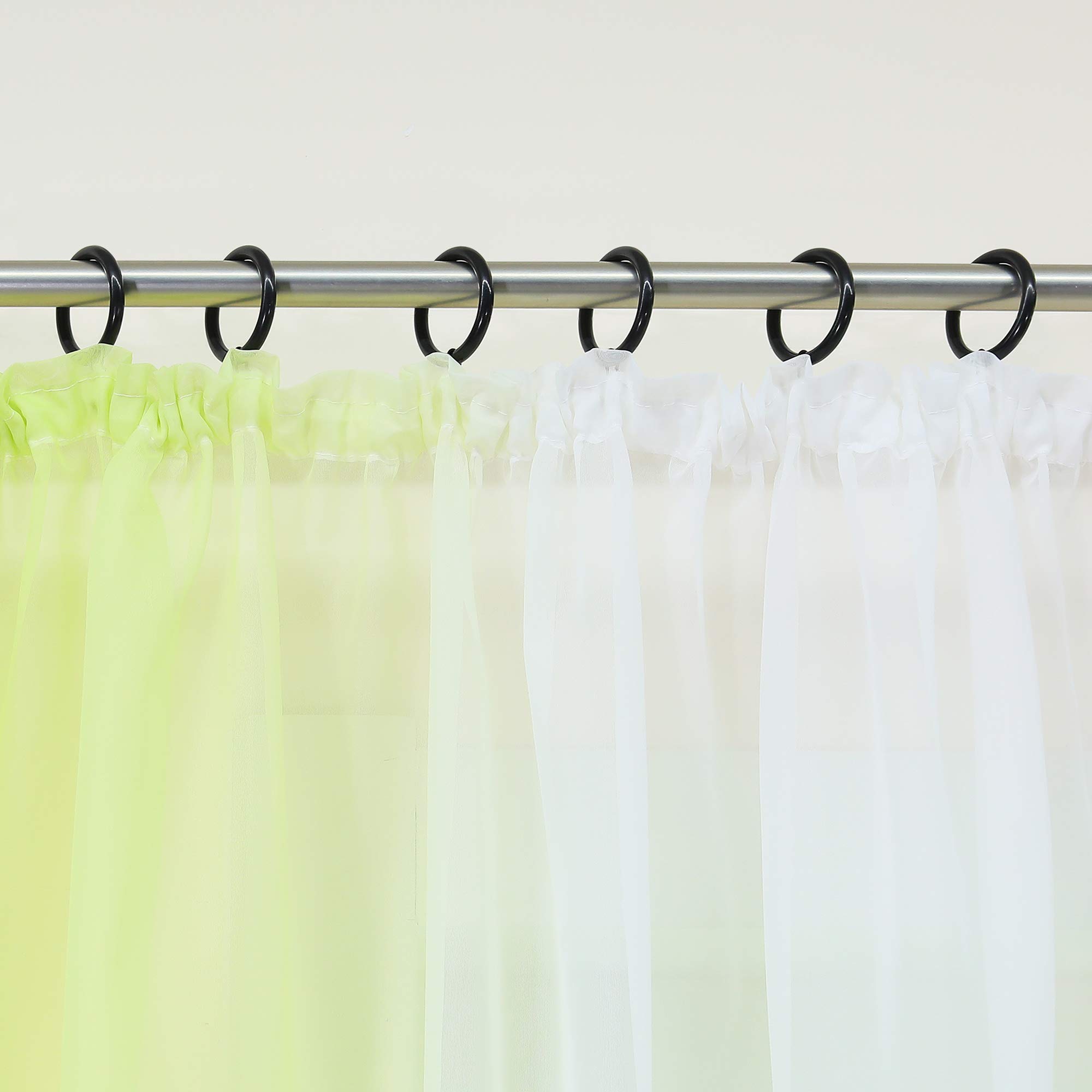 Joyswahl Voile Curtains, Gradient Design "Agnes", Decorative