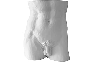 Michelangelo David Statue 12cm 4.7' Body Pen Holder Marble Paperweight