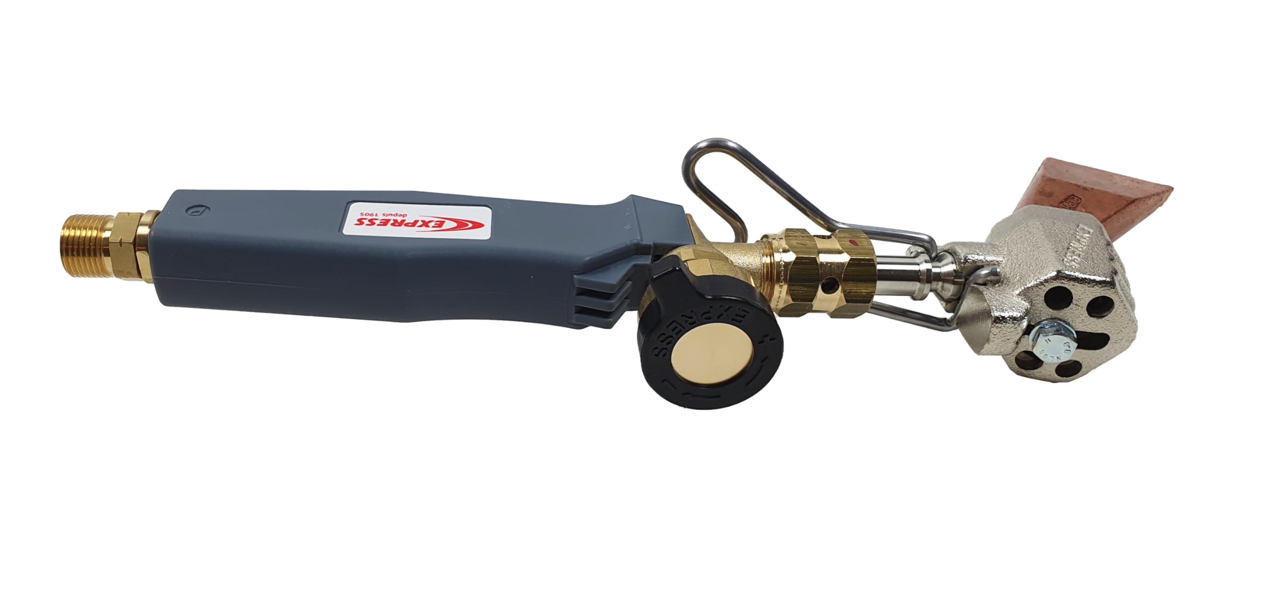 Soldador Compuesto por 1 Lanza con Punta + 1 Mango con Entrada Rotatoria 3/8 Izquierda - Accesorios de Soldadura - Kit de Soldadura - Repuesto Soldadura - Herramienta para Soldadura - EXPRESS