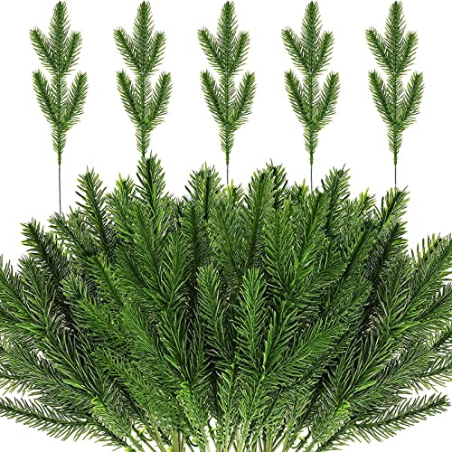 BAKAJI Weihnachtsbaum Royal 210cm Mit Schnee - Super Dicke Kiefer Mit Eisenkreuz Basis