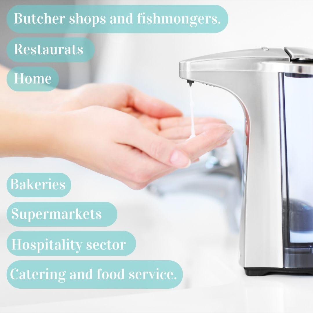 Jabón de Manos Líquido 5L pH Neutro | Espuma Abundante | Limpieza Suave para Todo Tipo de Piel | Hogar y Hostelería
