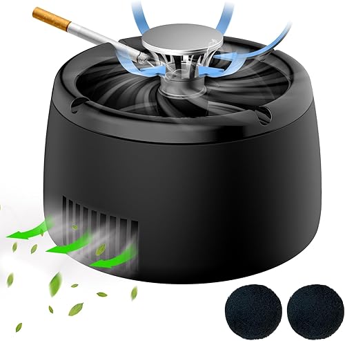 Miniatura 7 de Cenicero multifuncional sin humo, regalos para hombres, ideas de regalo para el día del padre, cenicero sin humo para interiores y exteriores,
