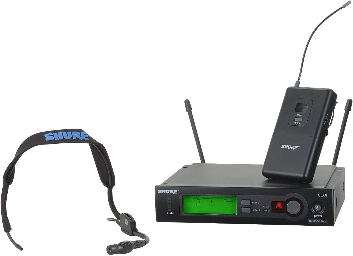 Shure SLX14/WH30 Headworn Wireless System, L4 Amazon.co.uk Musical