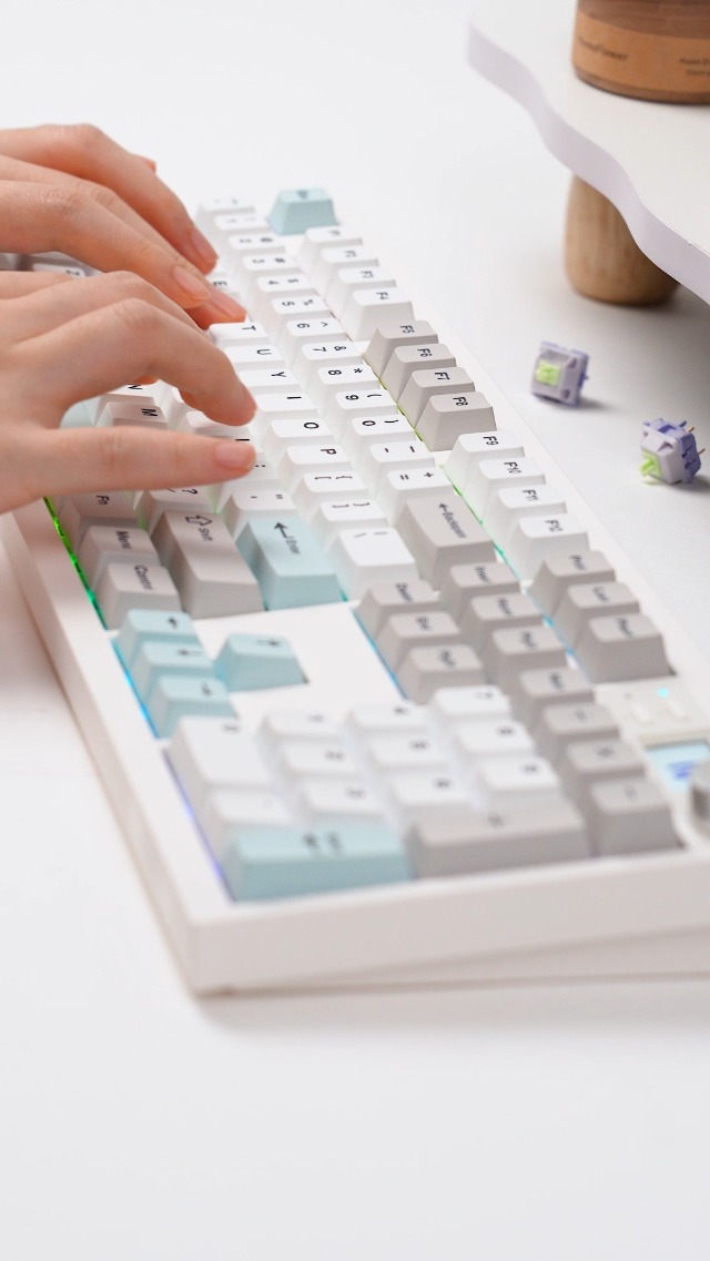 Amazon.com: EPOMAKER Wisteria V2 Linear 38gf Keyboard Switches Set