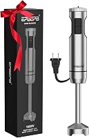 EPBEPB 1000W Immersion Blender Handheld Stick Mixer, 11 Speeds Pure Copper Motor, Corded for Smoothies Soups Sauces - Gift Box