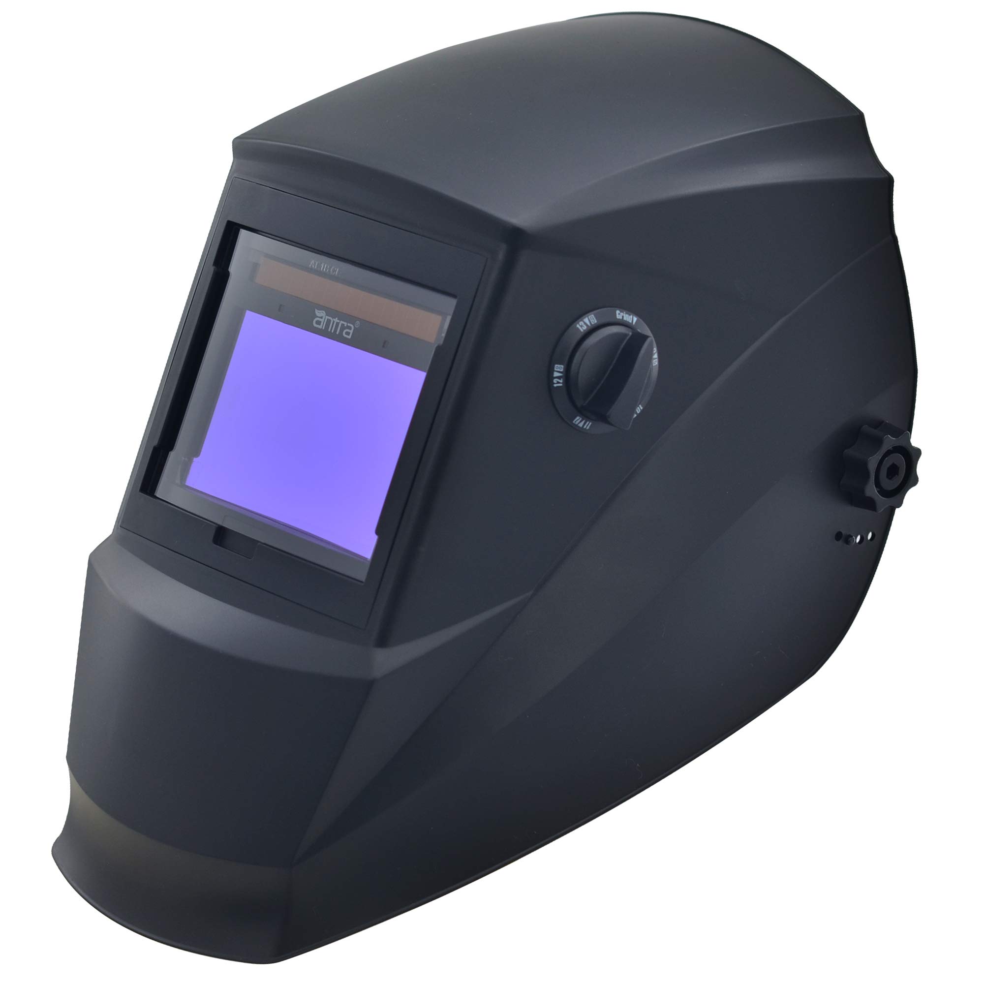 Antra True Color Wide Shade Range 4/5-13 Auto Darkening Welding Helmet w/Solar AH6-660-0000 Large Viewing 3.86X2.50" for TIG MIG/MAG MMA Plasma