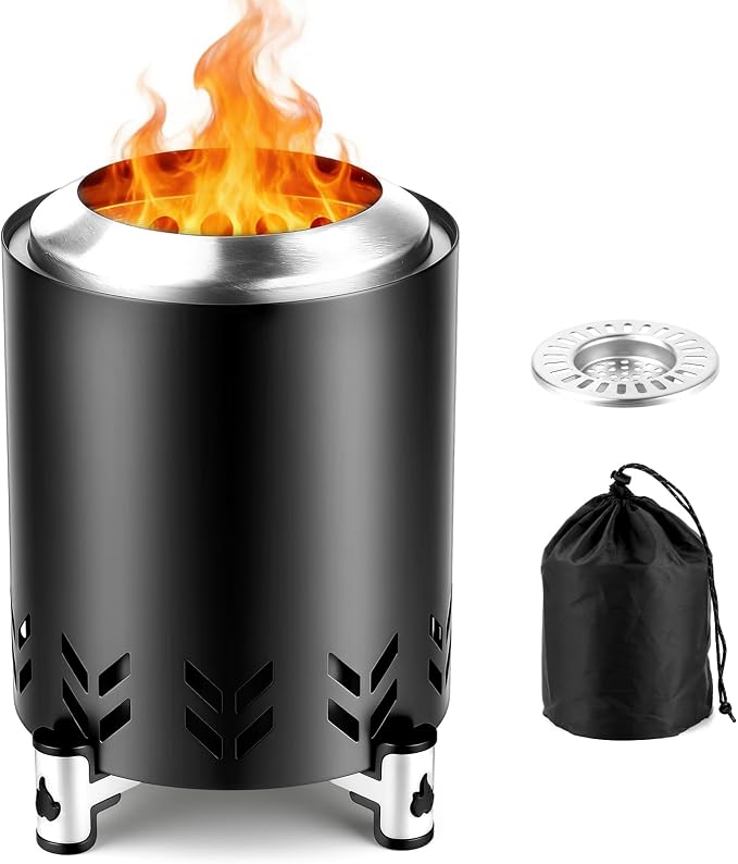 Brasero Portable Inox (support + sac)