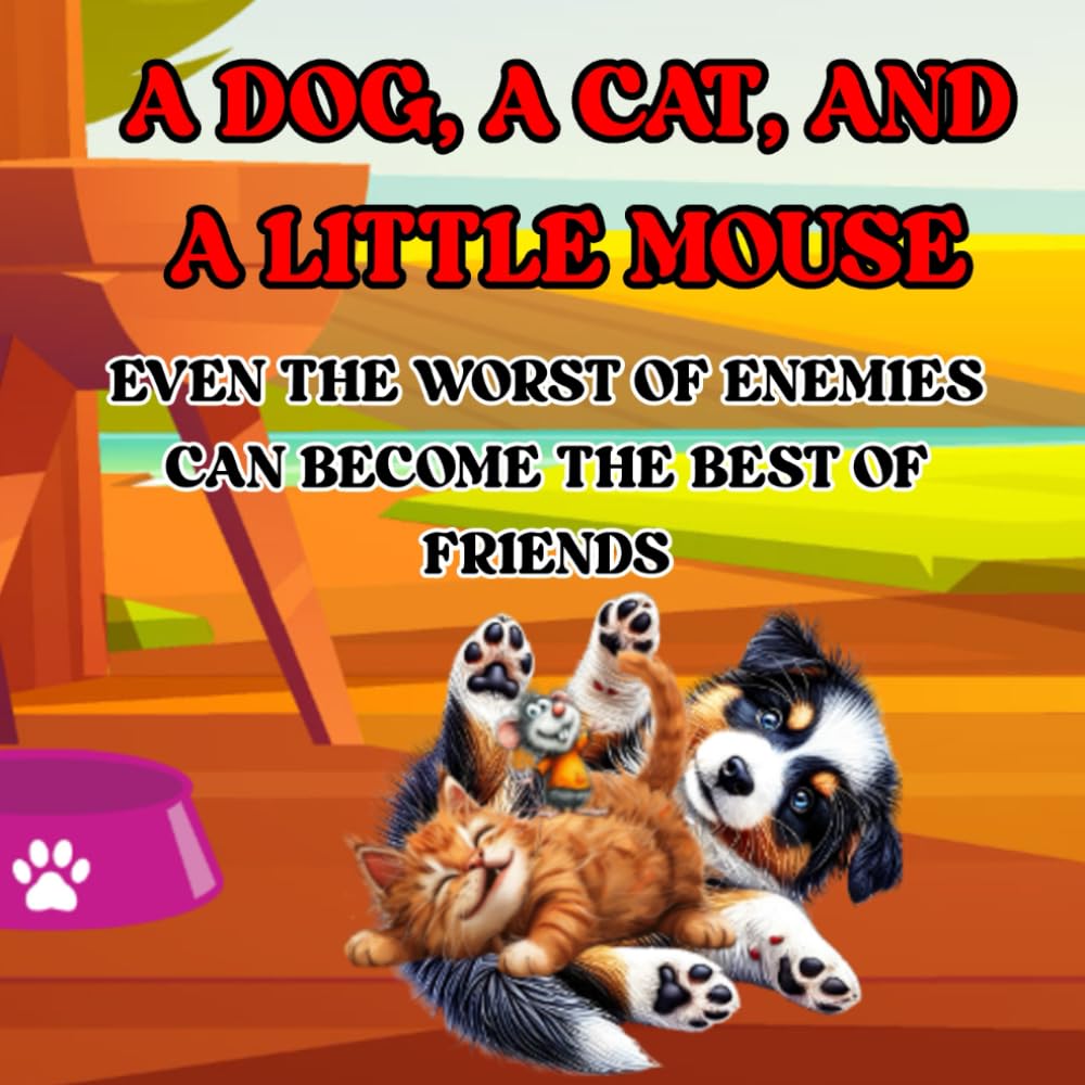 A DOG, A CAT, AND A LITTLE MOUSE: EVEN THE WORST OF ENEMIES CAN BECOME THE BEST OF FRIENDS