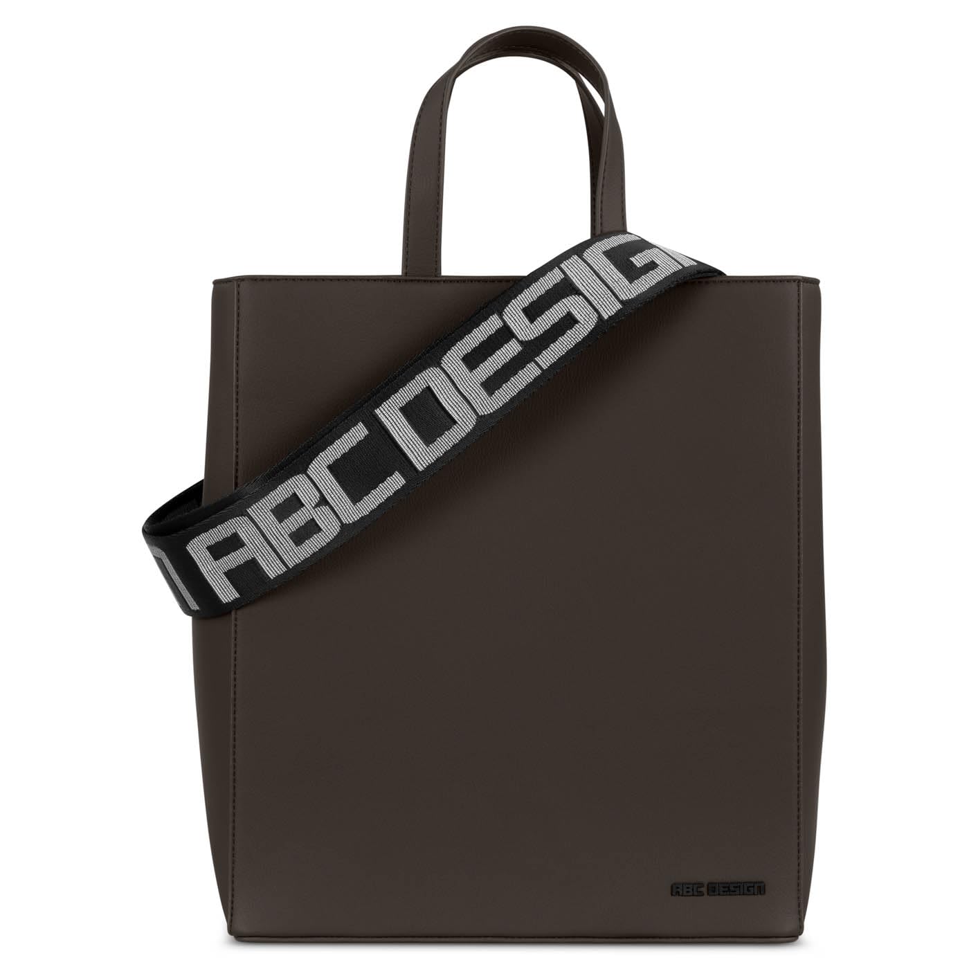 ABC Design Tote Bag Daily - Dark Brown