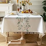 Photo Gallery pahajim tovaglia rettangolare copritavolo moderno tovaglia cotone lino tovaglia antimacchia design a nappe tovaglia elegante per la decorazione del tavolo(rettangolare,140x260cm) Photo Gallery pahajim tovaglia rettangolare copritavolo moderno tovaglia cotone lino tovaglia antimacchia design a nappe tovaglia elegante per la decorazione del tavolo(rettangolare,140x260cm)