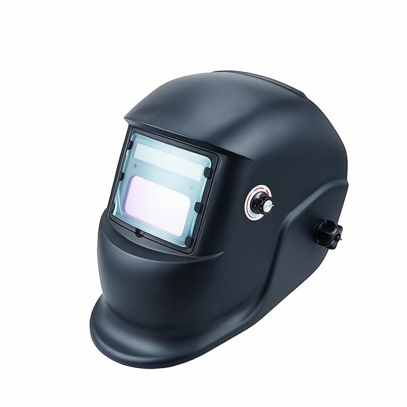 Maschera Autoscurante Solare Protezione Facciale Completa, Casco da Saldatore Autoscurante, Batteria Sostituibile, per Officina,