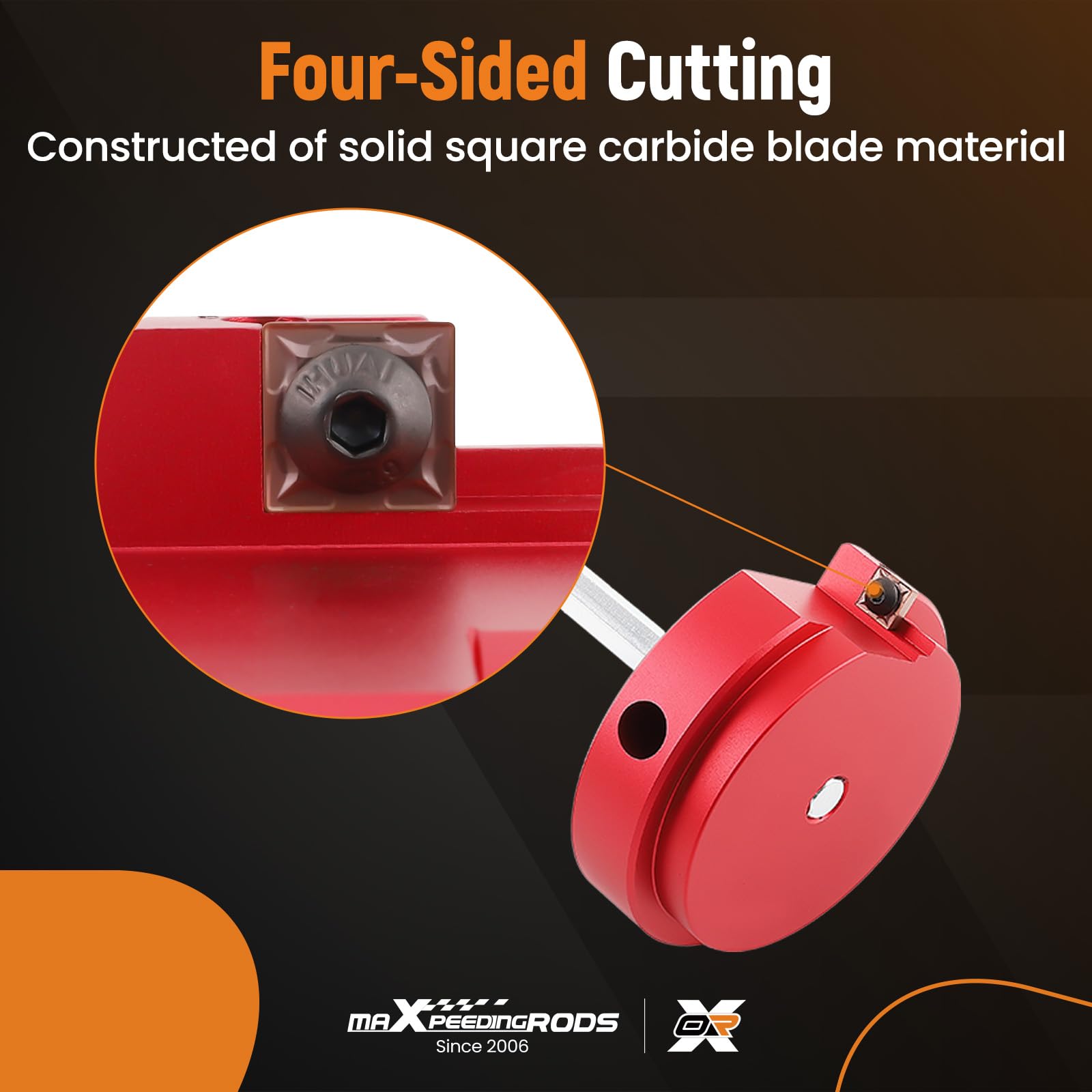 maXpeedingrods Kit de 7 escariadores de tubos de PVC con cabeza de aluminio de 3/4 pulgadas, 1 pulgada, 1-1/4 pulgadas, 1-1/2 pulgadas, 2 pulgadas, 3 pulgadas, 4 pulgadas, cabeza de aluminio, juego de