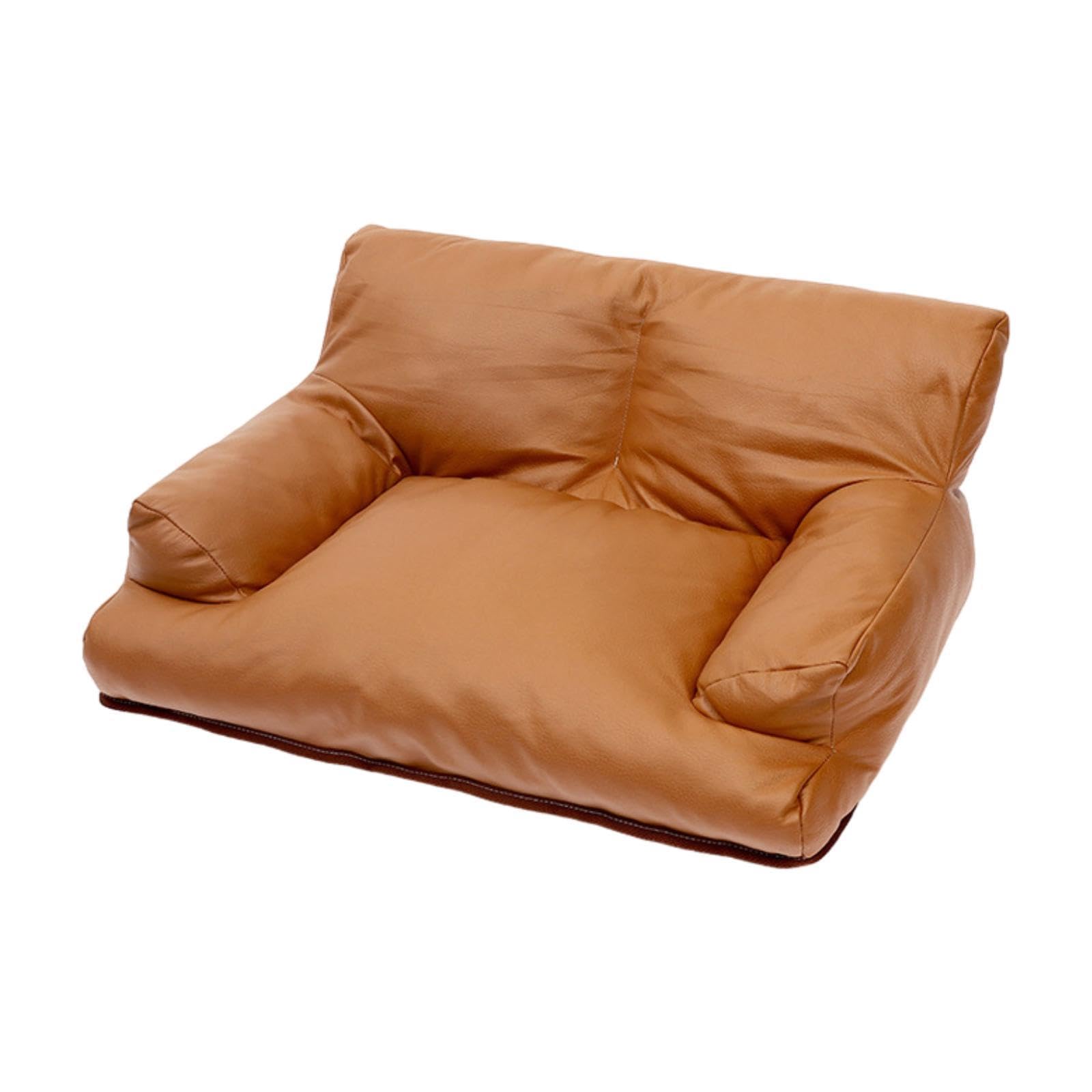 Canapé pour animaux de compagnie doux 65x50cm - Lit quatre saisons avec base antidérapante