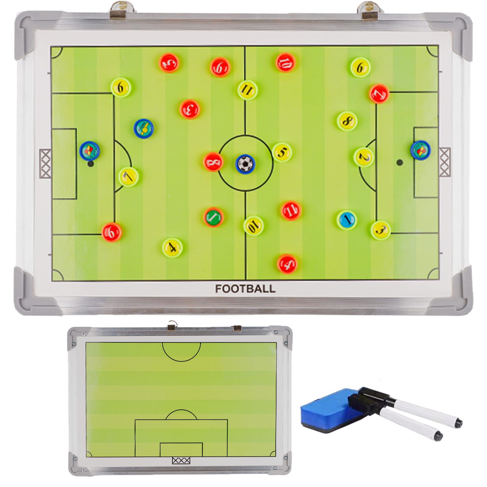 Amazon | DEWEL アルミニウム合金 サッカーボード 作戦盤 作戦ボード