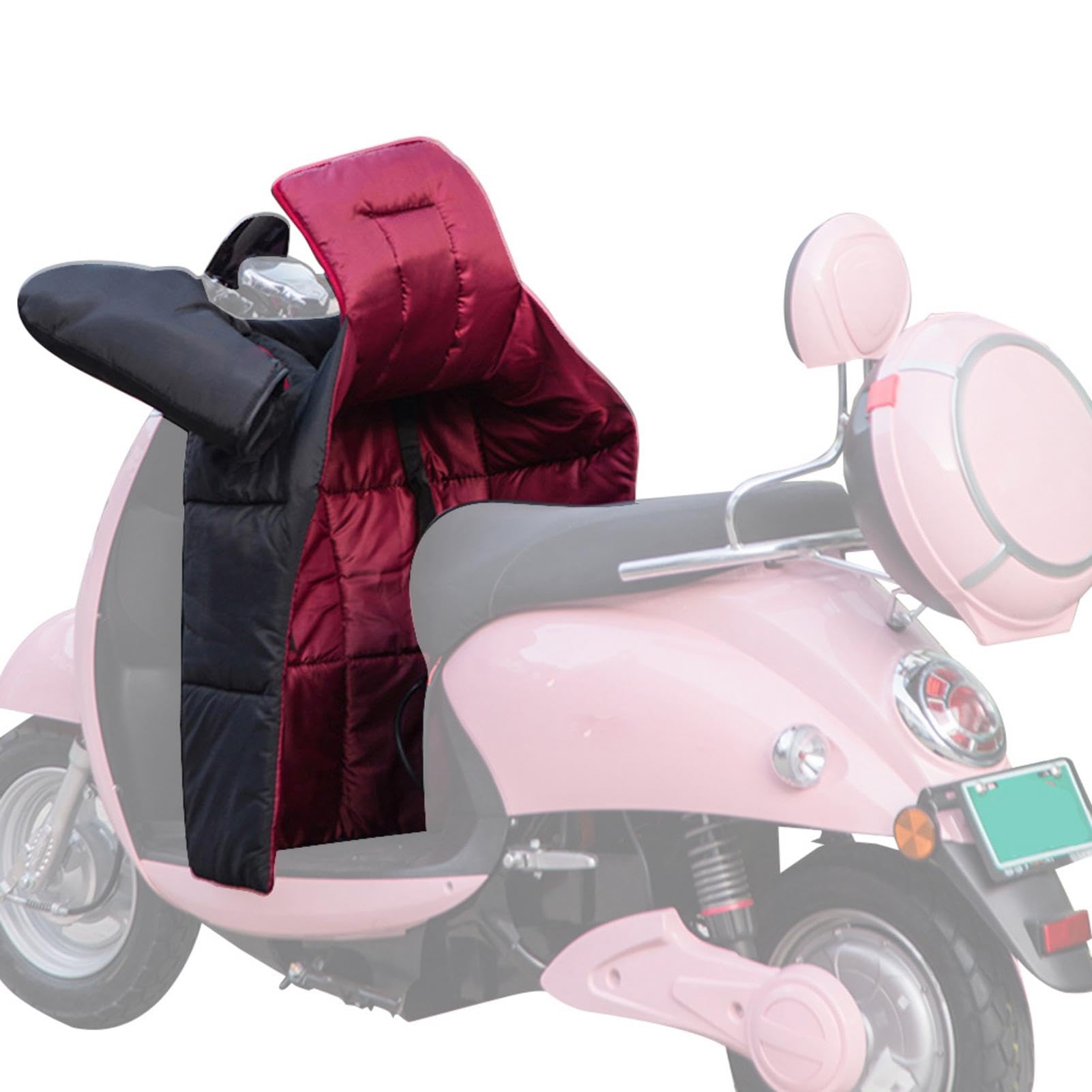 Coprigambe Scooter, Grembiule, Grembiule, Gamba impermeabile per scooter | Copertura per gambe per scooter impermeabile con manicotti del manubrio, Calda coperta per parabrezza per moto