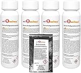 well2wellness® Saunaaufguss Set 4 x 125 ml 'Erotik' mit Liebeszauber, Erotik, Ylang-Ylang, Oriental Spice + gratis 10g Mentholkristalle