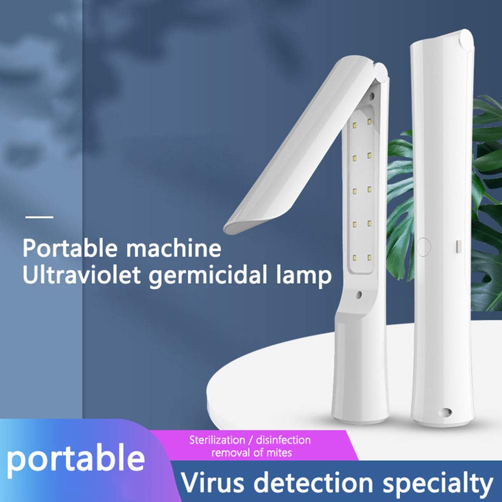 Asta disinfettante UVC disinfettante portatile lampada a raggi ultravioletti portatile e disinfettante domestico pieghevole luci germicida