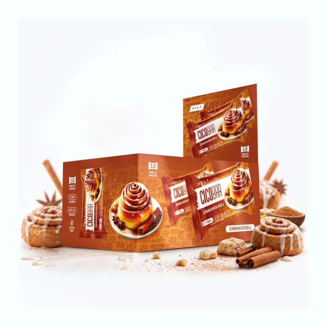 HTLT Supplements CICO Protein Bar, Cinnamon Roll, 12 Pack — Amazon image 6