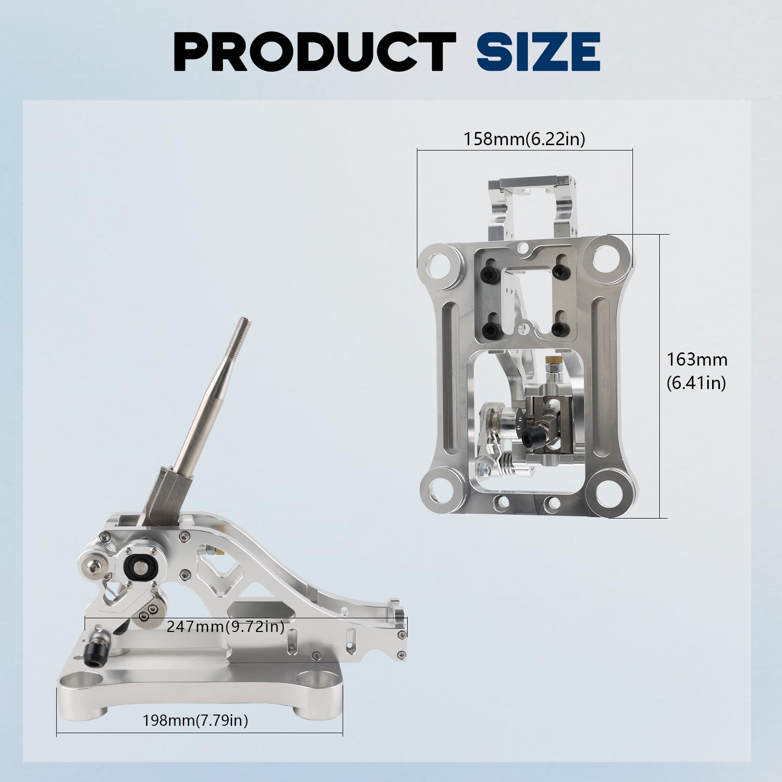 Amazon.com: anwenchapey Billet Shifter Box Assembly Gear Selector
