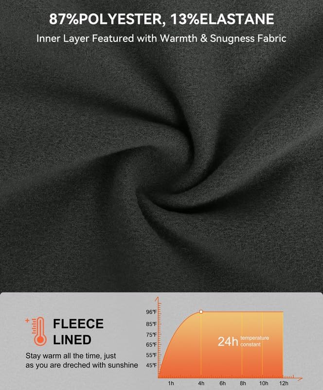 G Gradual Youth Boys Compression Thermal Shirt Long Sleeve Fleece Undershirt for Boy Football Baseball Soccer Base Layer - Image 5