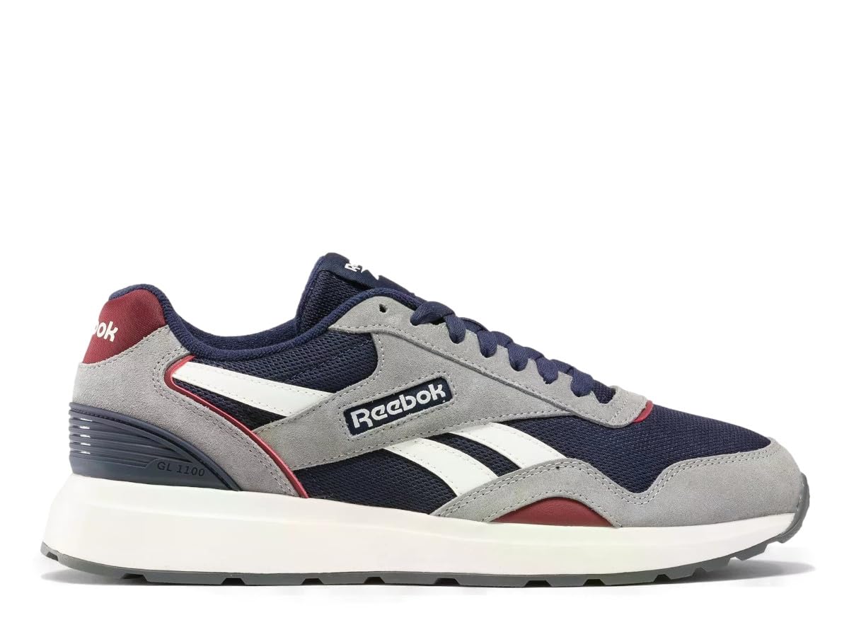 Reebok Kids Glide DMX Runners, Vectornavy Grey3 Clburgundy, 36 EU