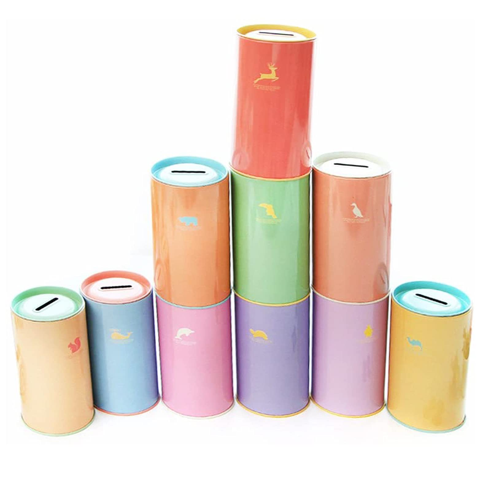 Amazon.co.jp: 貯金箱 かわいい コインとお金などを積載する 子供の贈り物としてもいい(ランダムカラー) 3〜5労働日に配送済み :  おもちゃ