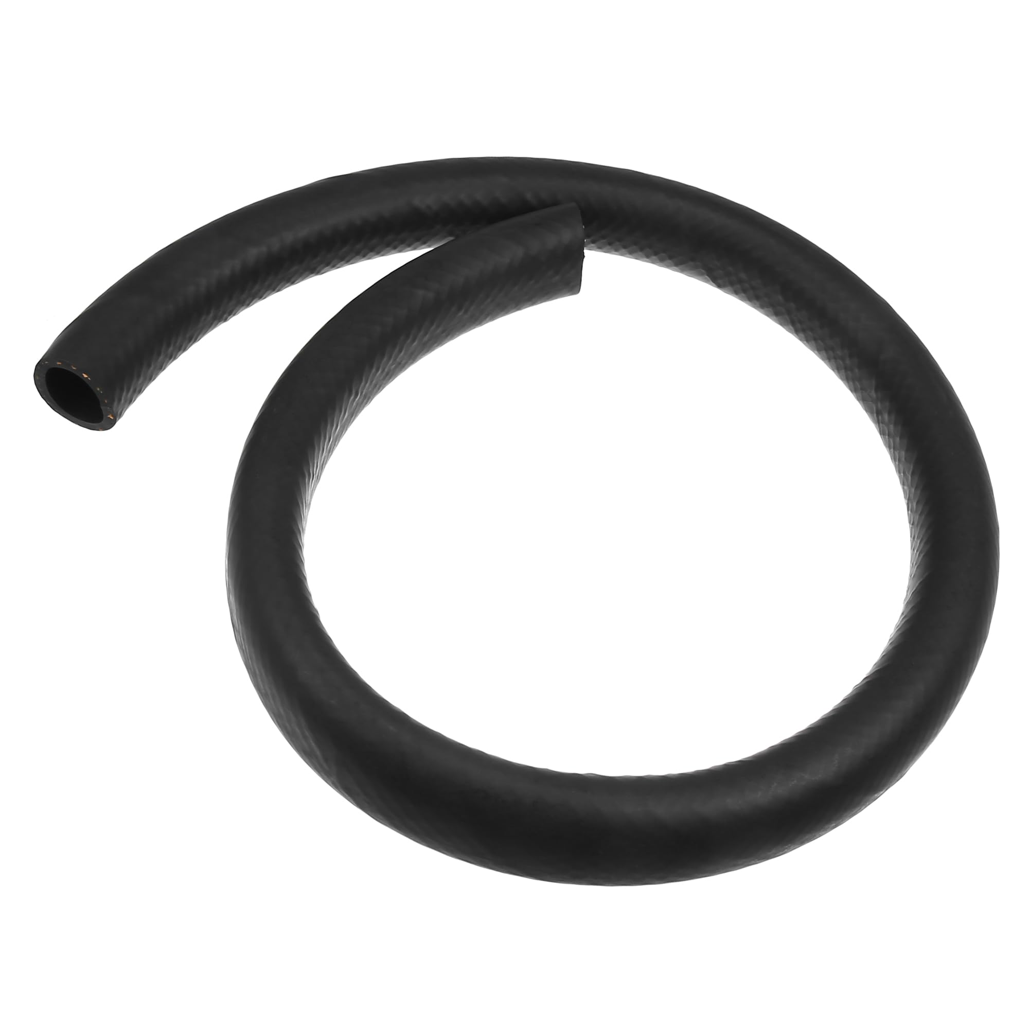X AUTOHAUX Tuyau De Chauffage Flexible Noir 1pc En Caoutchouc Pour Auto | Caoutchouc, 1M Longueur, 25MM Intérieur, 35MM Extérieur, -40°C À +120°C, Radiateur Et Refroidisement, Essence Et Diesel