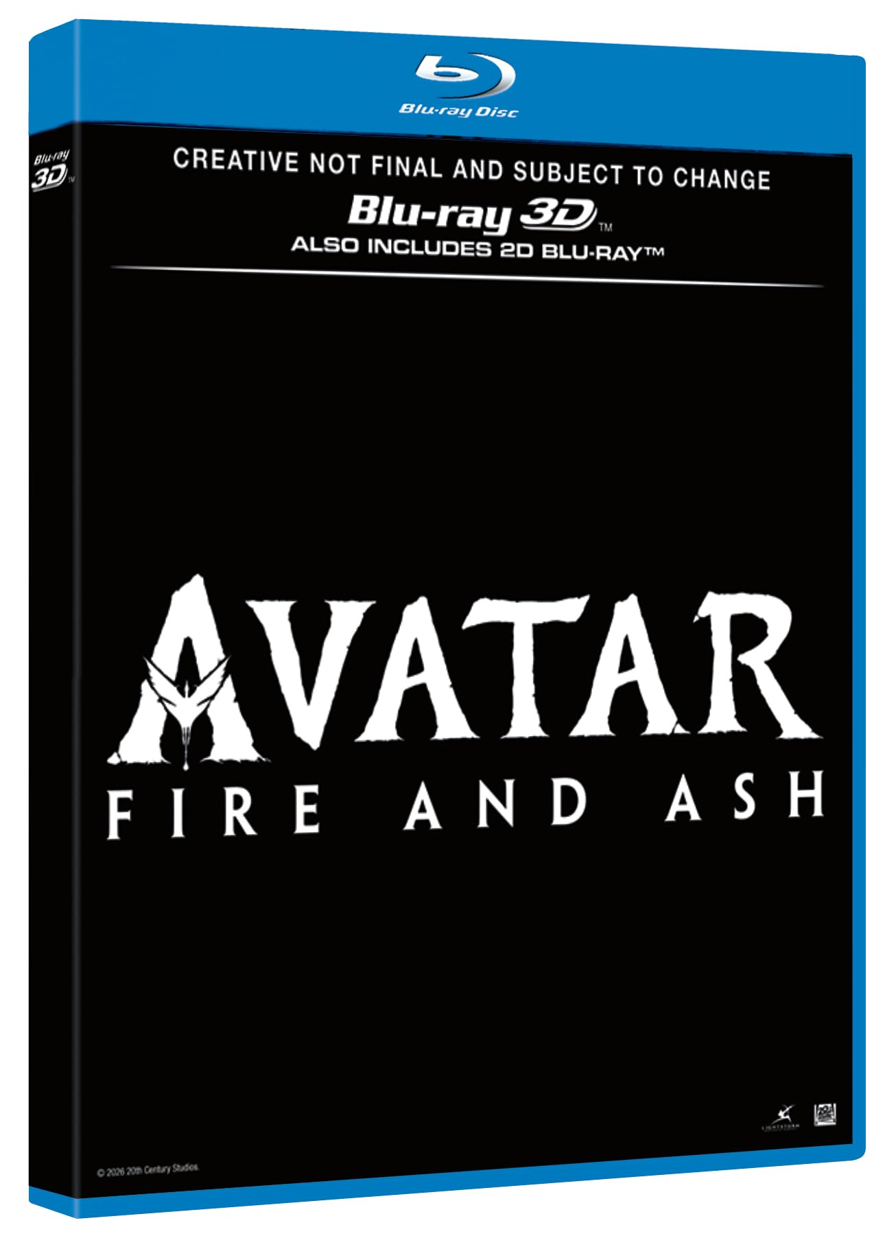 Avatar: Fire and Ash Bonus disc — view 2