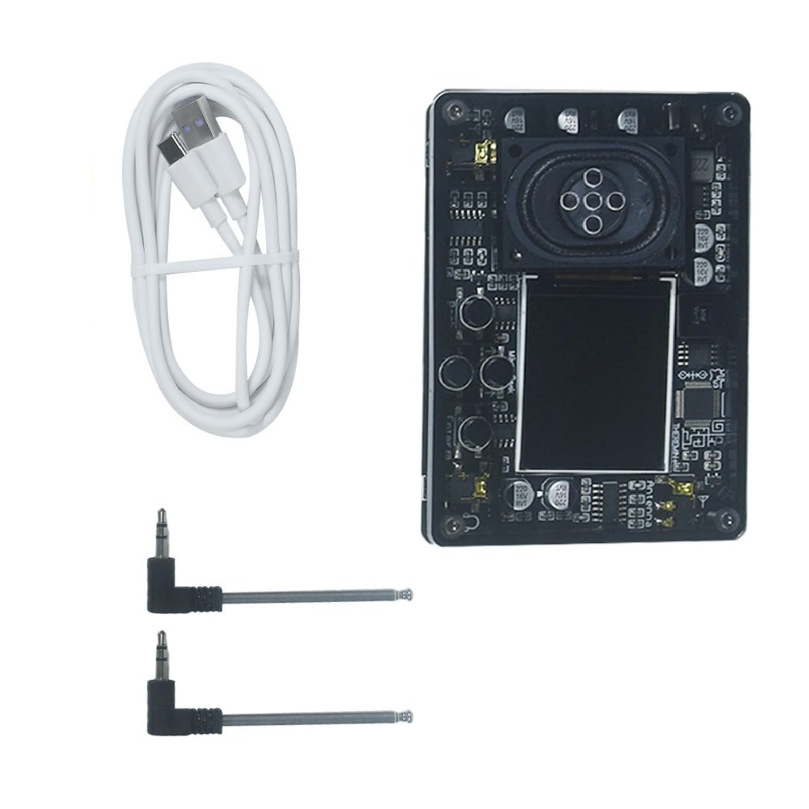 Kreatives elektronisches Instrument mit USB Kabel und Antennen, Theremin Set, Geschenk für Musikfans, Theremin Musikinstrument Bildschirm