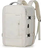 Mochila de Viagem Expansivel Masculina Feminina, Mochila Para Notebook Executiva Impermeável Reforçada Cabo USB,Mochilas Trabalho Escola Viagens Presente