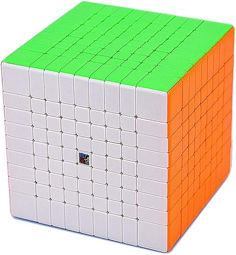 Miniatura 9 de LiangCuber Moyu Meilong Cubo mágico 9X9 sin pegatinas Meilong Speed Cube 9x9 cubos de rompecabezas 9x9x9 MF9