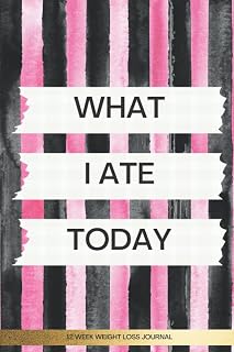Weight Loss Journal: 12 Week Weight Loss Journal - Beautiful food diary and meal planner for weight loss, 125 pages, Ideal for men and woman on a weight loss journey.