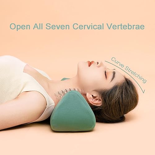 Miniatura 2 de ZHIWEIKJ Almohadas cervicales de espuma viscoelástica, almohadas de apoyo para el cuello, almohada quiropráctica, almohada cervical para alivio del