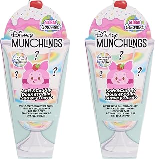 Disney Munchlings Single Serve Scented Collectible Plush 2-Pack