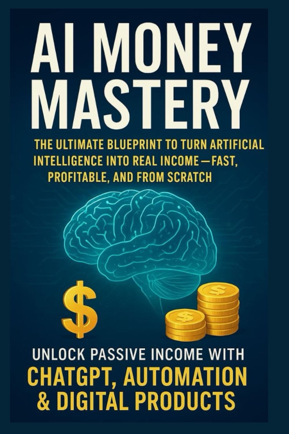 AI Money Mastery: The Ultimate Blueprint to Turn Artificial Intelligence into Real Income—Fast, Profitable, and From Scratch-Unlock Passive Income with ChatGPT, Automation & Digital Products