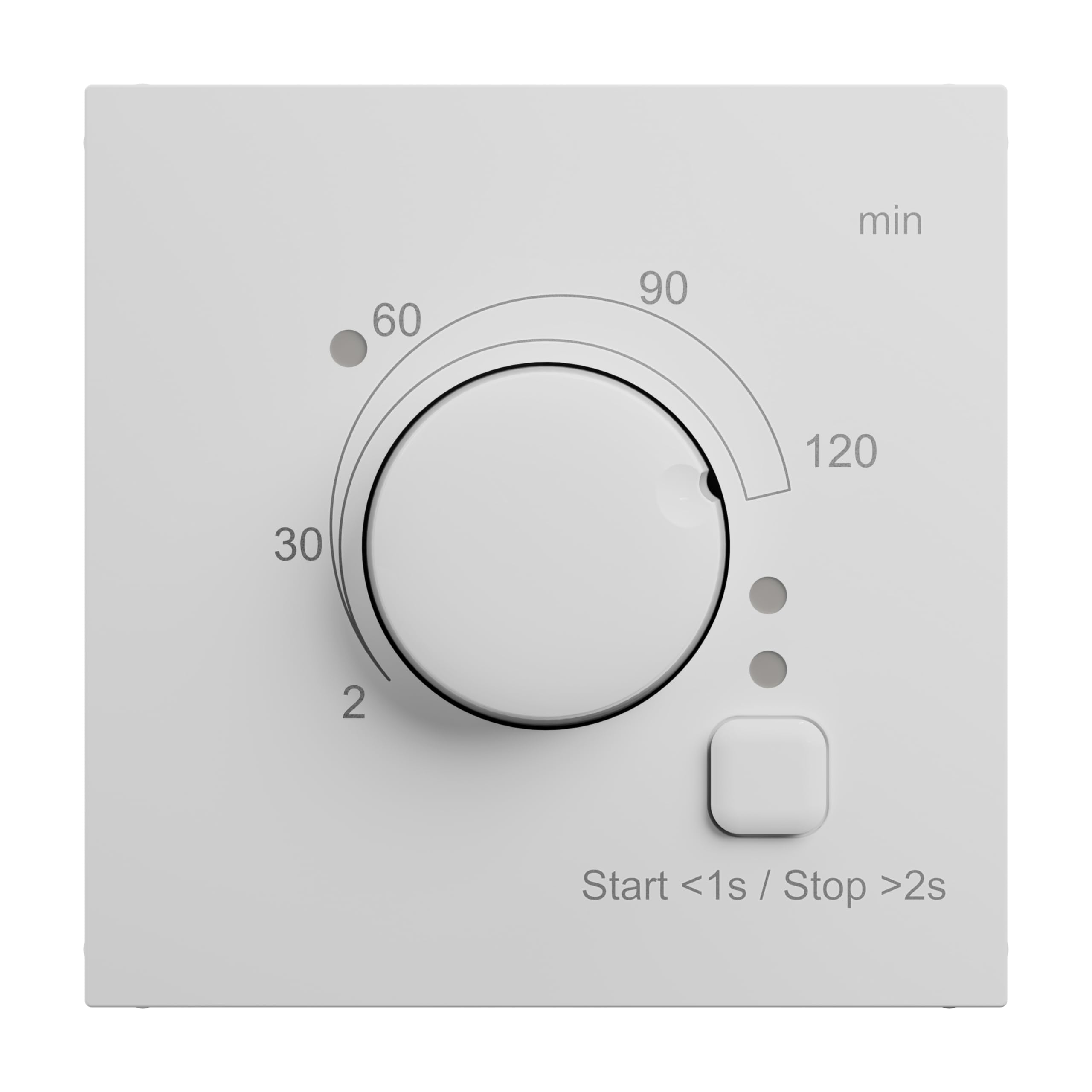 LEGRAND, Seano 765136 Cover for Timer Switch 2 – 120 Minutes, Material Quality: Thermoplastic, Halogen-Free, IP20, IK04, Colour: Ultra White