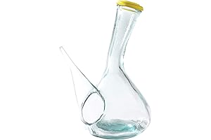 Recycled Glass Porron Wine Pitcher (500 ml)