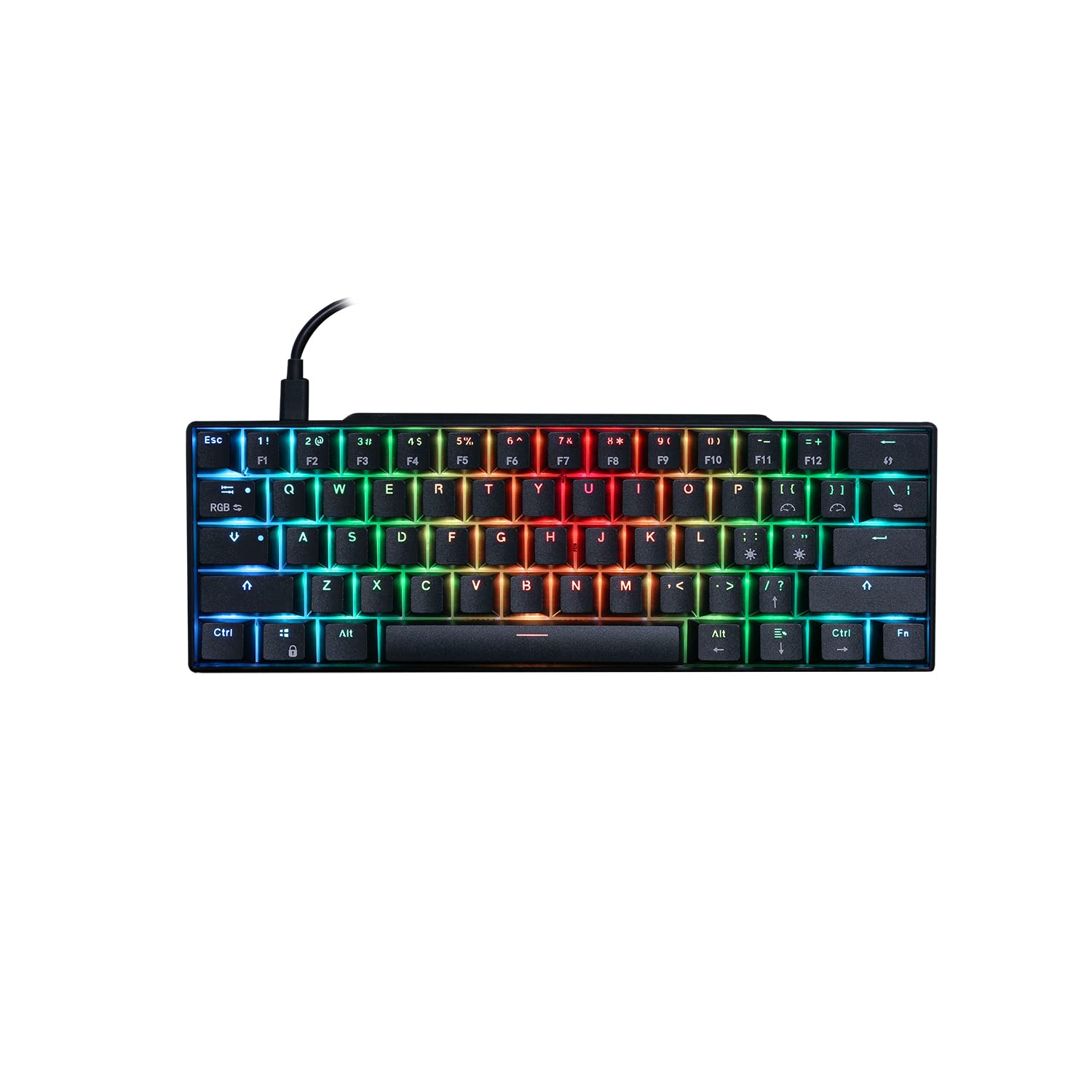 (Refurbished) Cosmic Byte USB-A CB-GK-21 Themis 61 Key Mechanical Per Key RGB Gaming Keyboard with Outem (B09VKWJTPJ) Amazon Price History, Amazon Price Tracker