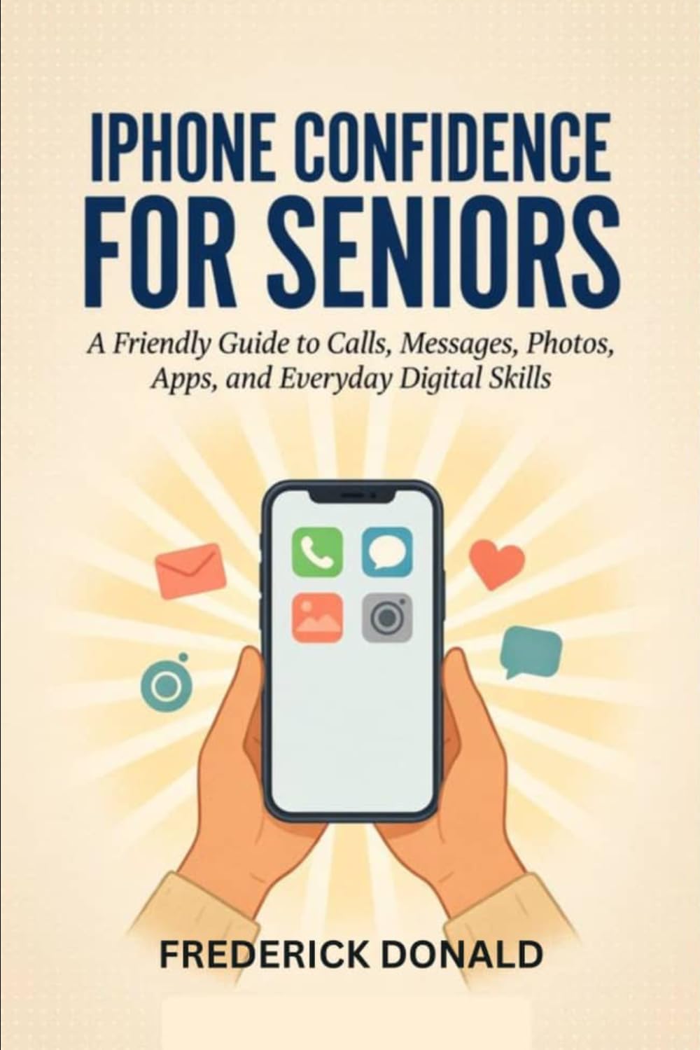 IPHONE CONFIDENCE FOR SENIORS: A Friendly Guide to Calls, Messages, Photos, Apps, and Everyday Digital Skills