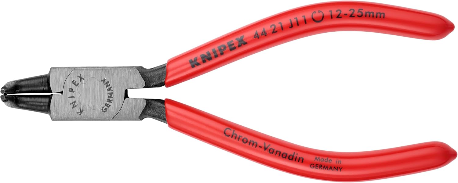 Knipex 9K 00 19 52 US Straight and 90° Circlip Snap-Ring Pliers Set in Pouch (4 Piece)