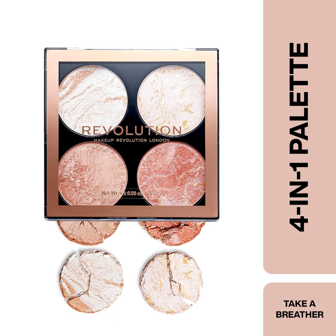 Revolution - paleta do makijażu - Cheek Kit Take A Breather