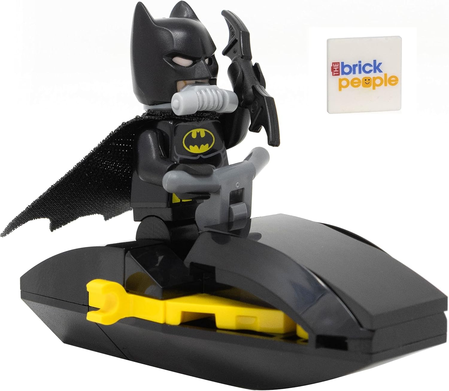 LEGO DC Superheroes: Batman Minifigure with Jet Ski and Bat-a-Rang
