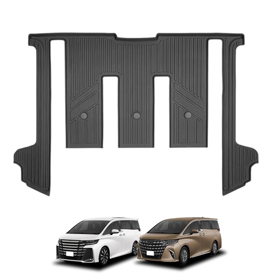 フロアマット　40系アルファード アルファード ヴェルファイア 40系 フロアマット 3D 2列目 荷台