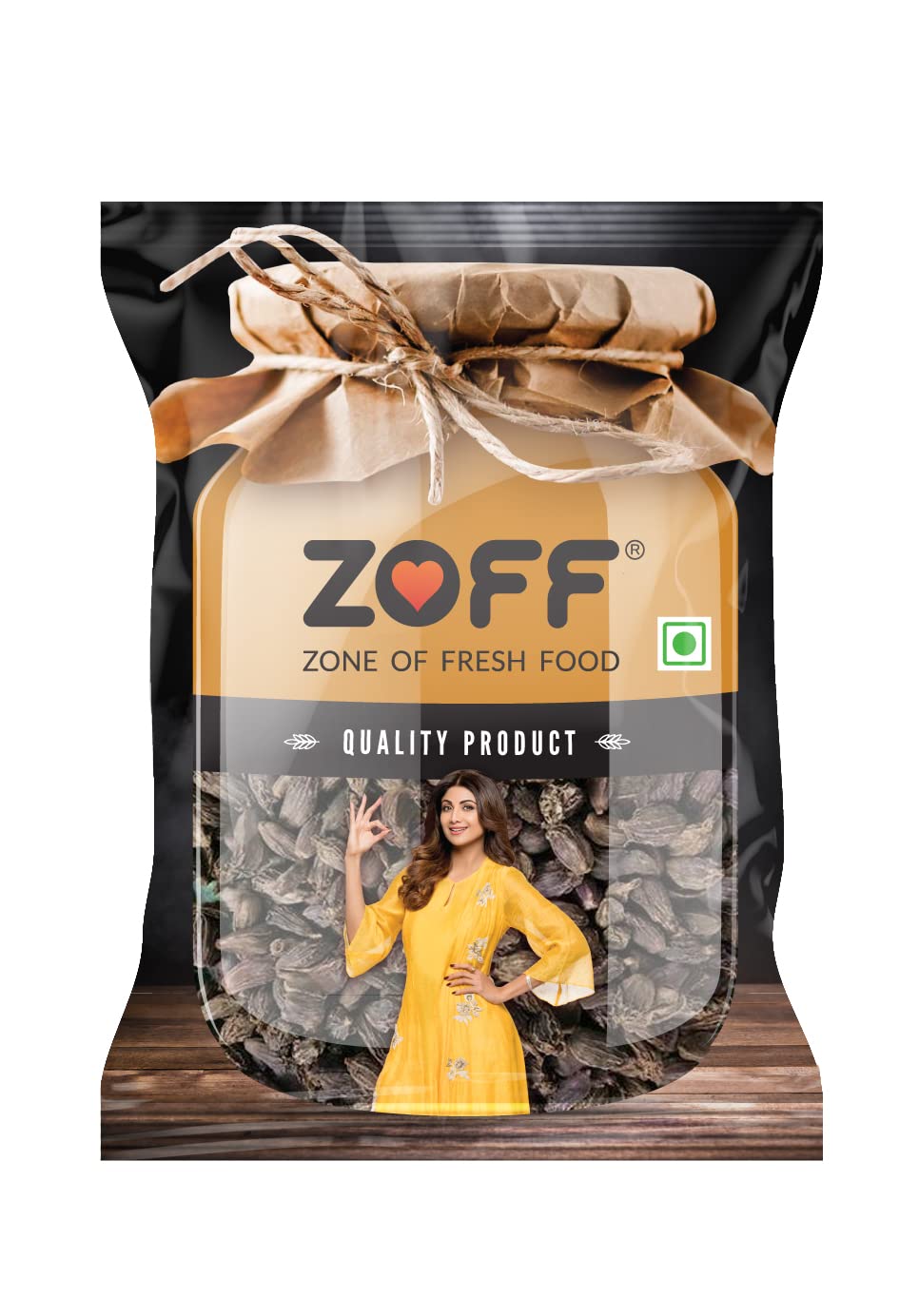 Zoff Black Big Cardamom | Rich In Aroma | Badi Elaichi | Net Weight 250G - Seeds (B0BVGHFTX8) Amazon Price History, Amazon Price Tracker
