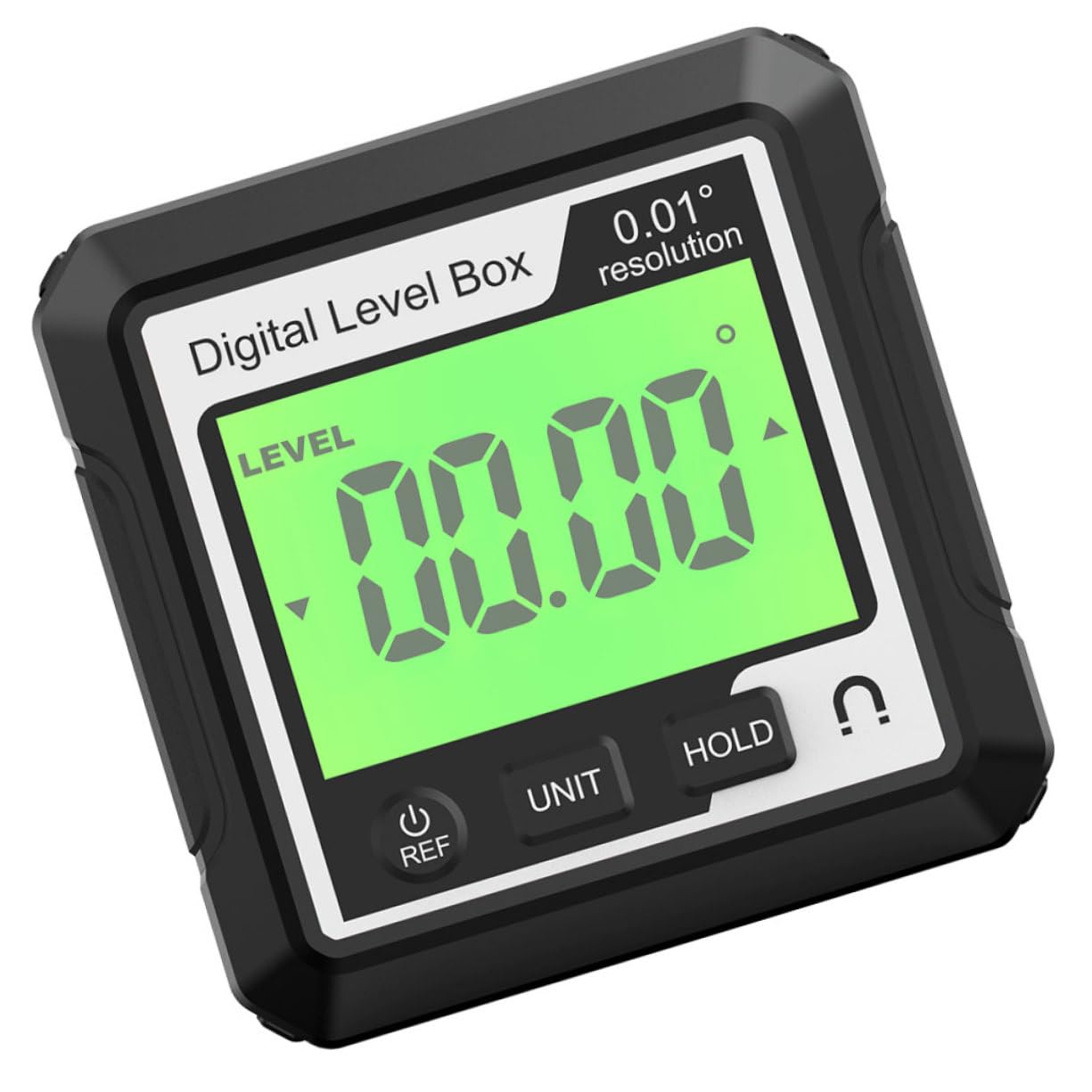 STOBAZA Level Protractor Digital Level and Angle Backlit LCD Display Lightweight for Easy Carrying