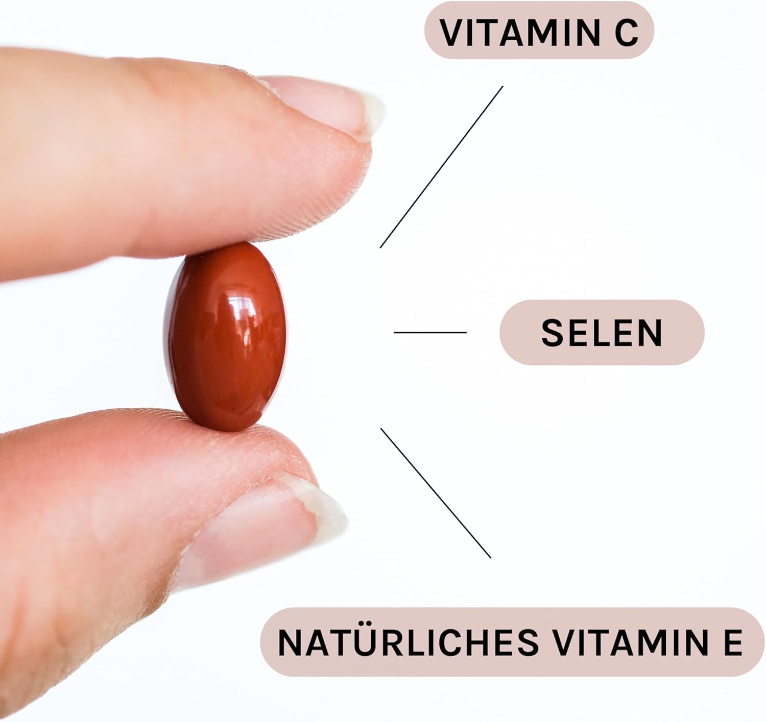 Astrid Twardy Carotin Mega+Selen Kapseln Anti-Aging & Zellschutz mit Betacarotin (Provitamin A), Vitamin C & E, Selen für gesunde, strahlende Haut & Immunabwehr, Nahrungsergänzungsmittel 60 Kapseln